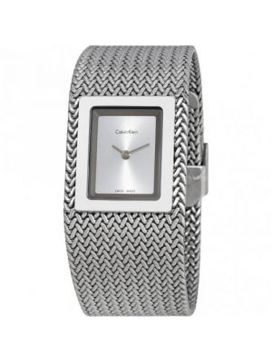 Wodoodporny zegarek Calvin Klein srebrny