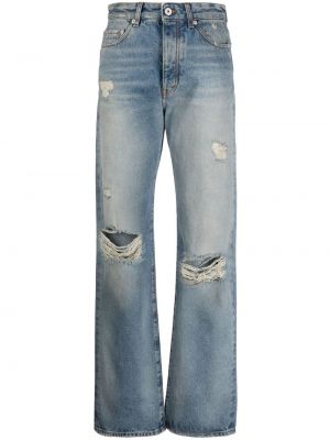 Rippet straight jeans Heron Preston blå