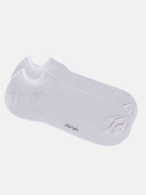 Ponožky Avva biela