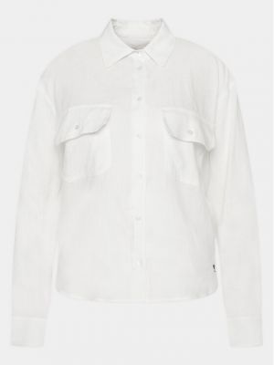 Košulja bootcut Weekend Max Mara bijela