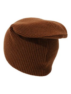 Кашемировая шапка Inverni коричневая