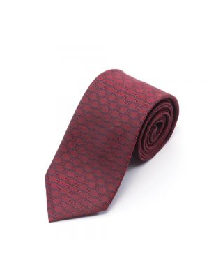 Krawat Gucci Vintage czerwony