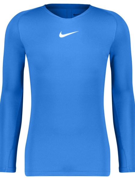 Рубашка с длинным рукавом Nike синяя