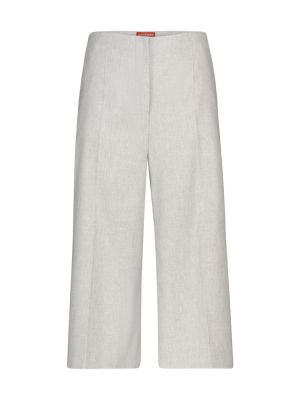 Широки панталони тип „марлен“ с висока талия Altuzarra сиво