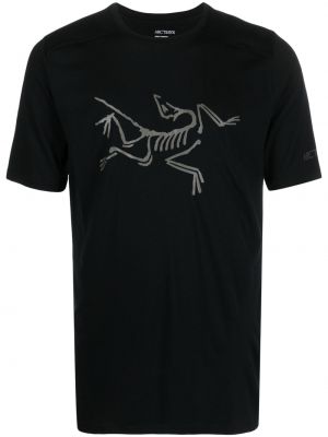 Tričko s potlačou Arc'teryx čierna