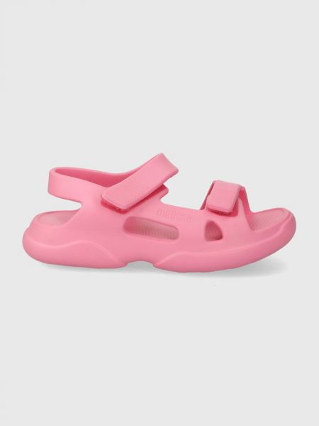 Sandale s platformom Melissa ružičasta