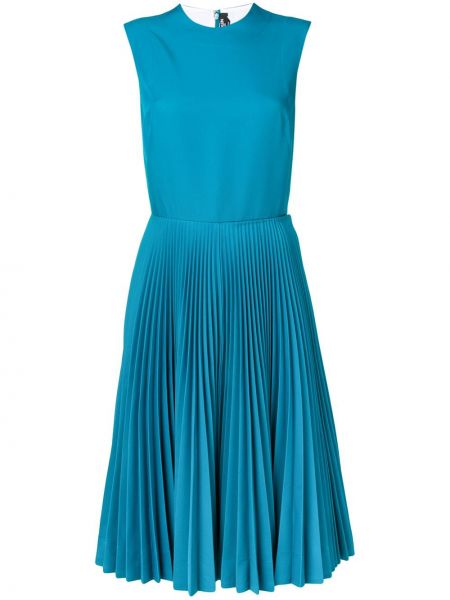 Vestido sin mangas plisado Calvin Klein 205w39nyc azul