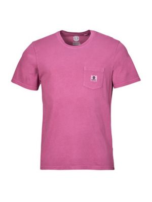 T-shirt con tasche Element rosa