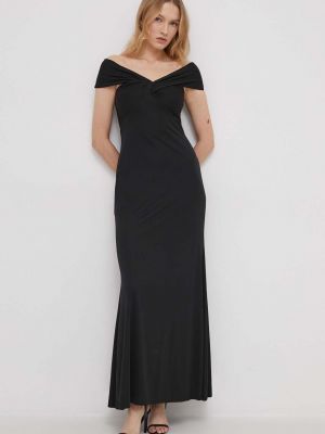 Dlouhé šaty Lauren Ralph Lauren černé