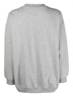 Sweatshirt mit rundem ausschnitt Anine Bing grau