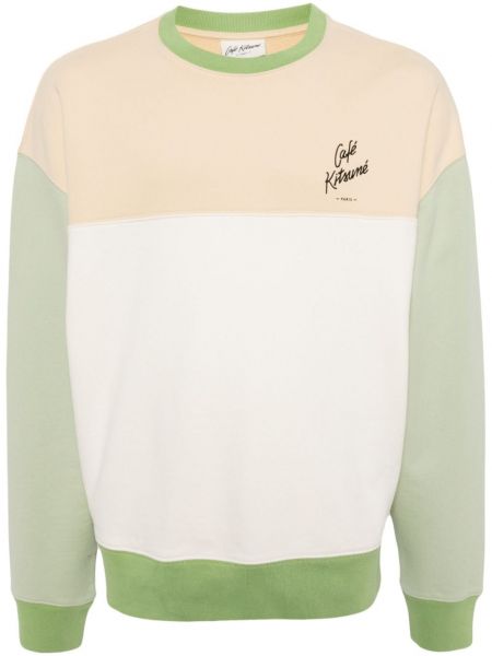 Sweatshirt Café Kitsuné hvid