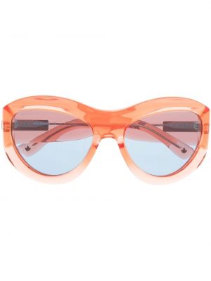 Okrągłe okulary przeciwsłoneczne Dsquared2 Eyewear - niebieski