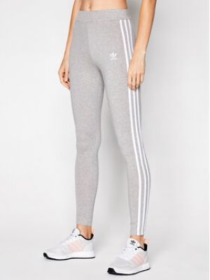 Pantalon de sport à rayures Adidas gris