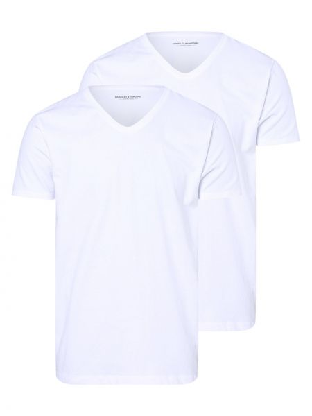 Koszulka Finshley & Harding biała
