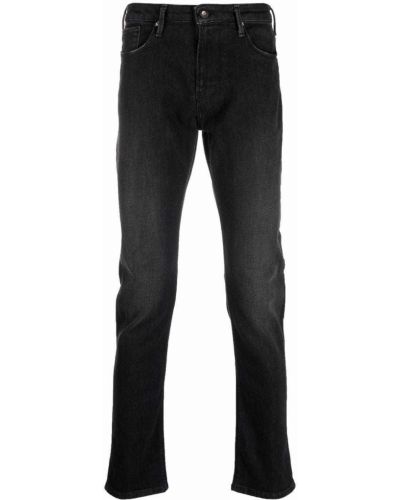 Vaqueros skinny slim fit Emporio Armani negro