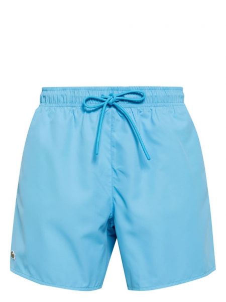 Kratke hlače s vezom Lacoste plava