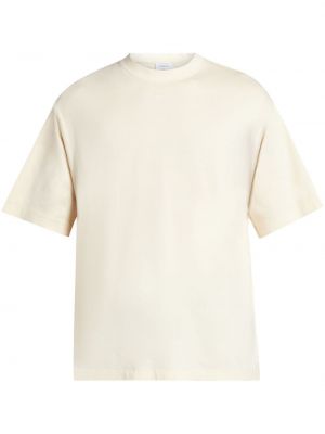 Bombažna majica z vezenjem Off-white