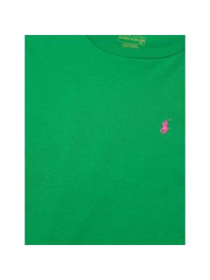 Camiseta con bordado Ralph Lauren verde