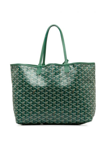 Τσάντα shopper Goyard Pre-owned πράσινο