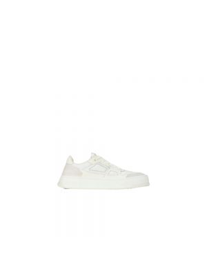 Białe sneakersy zamszowe Ami Paris