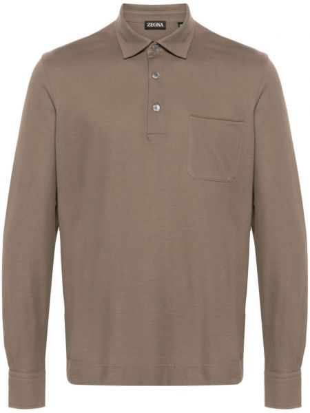 Poloshirt Zegna grøn