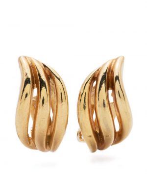 Σκουλαρίκια Christian Dior χρυσό