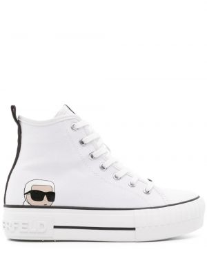 Spitzen schnür sneaker Karl Lagerfeld