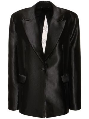 Oversized blazer Rotate črna