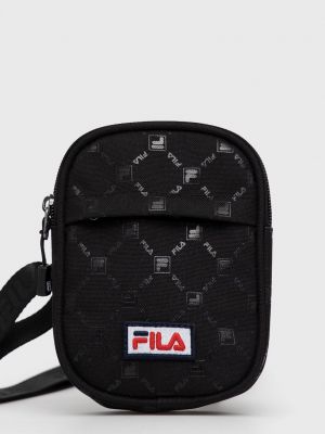 Черная поясная сумка Fila