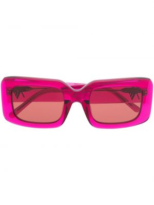 Ochelari de soare transparente Linda Farrow roz
