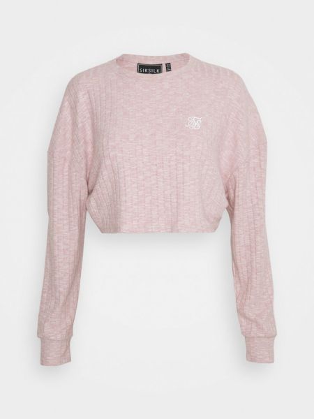 Sweter Siksilk różowy
