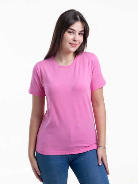 Розовая футболка наталюкс