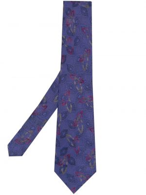 Копринена вратовръзка с принт с абстрактен десен Versace Pre-owned