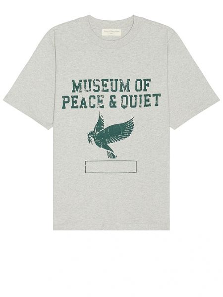 T-shirt Museum Of Peace & Quiet gris