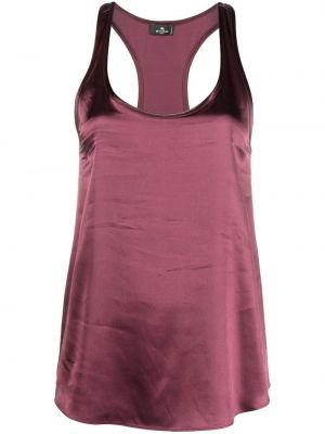 Tank top Etro lilla