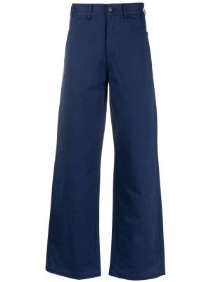 Pantalones rectos con bolsillos Société Anonyme azul