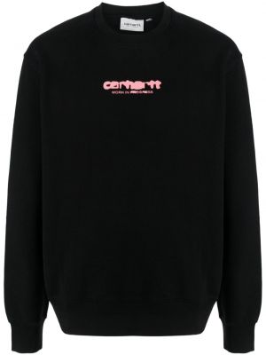 Sweatshirt aus baumwoll mit print Carhartt Wip schwarz