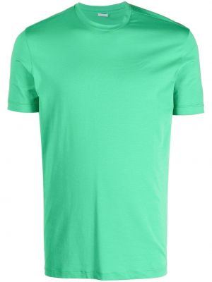 T-shirt en coton avec manches courtes Malo vert