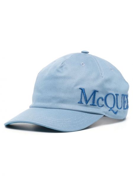 Cappello con visiera Alexander Mcqueen blu