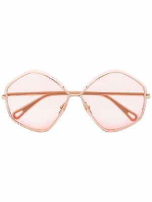 Overdimensjonert briller Chloé Eyewear rosa