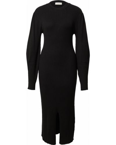 Πλεκτή φόρεμα Rut & Circle μαύρο