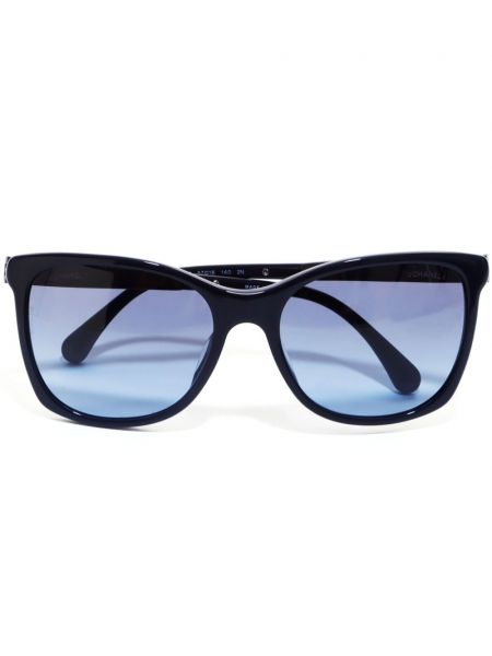 Слънчеви очила Chanel Pre-owned синьо