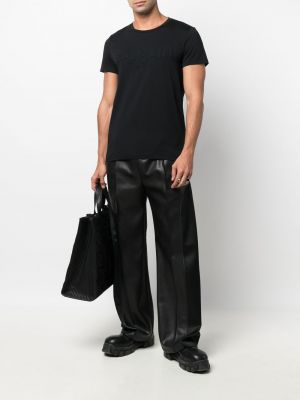T-shirt en coton Balmain noir