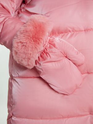 Manteau d'hiver Faina rose