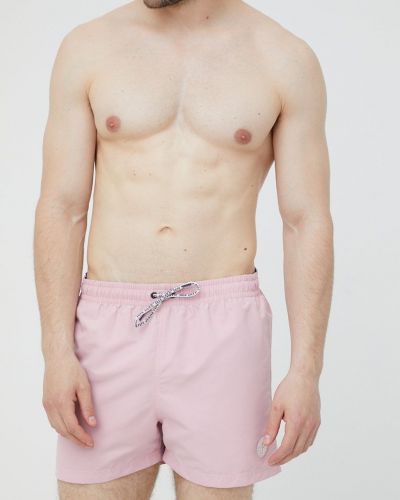 Дънкови шорти Pepe Jeans розово