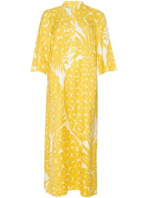 Maksi haljina s printom Eres žuta