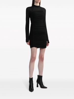 Dlouhé šaty Helmut Lang černé