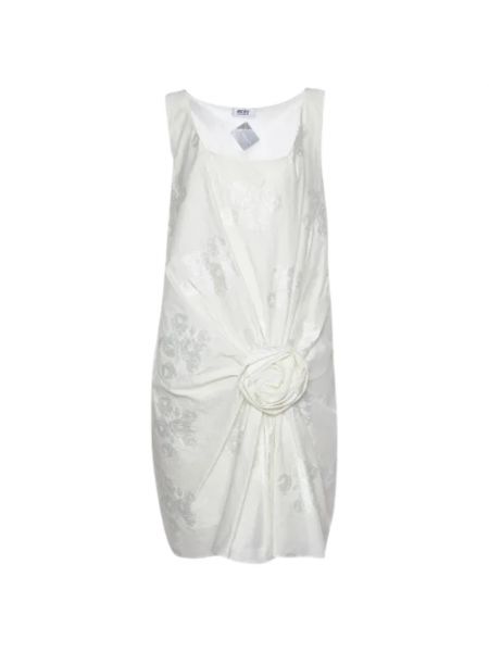 Kleid aus baumwoll Moschino Pre-owned weiß