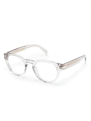 Lunettes de vue transparentes Eyewear By David Beckham gris