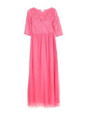 Платье макси длинное La Kore, розовое
